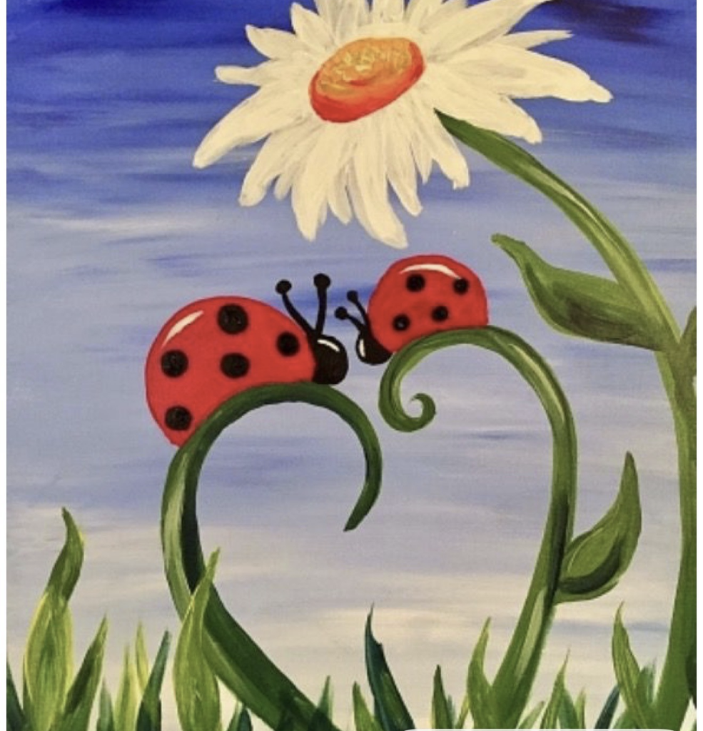Paint and Sip - Luck be a ady
