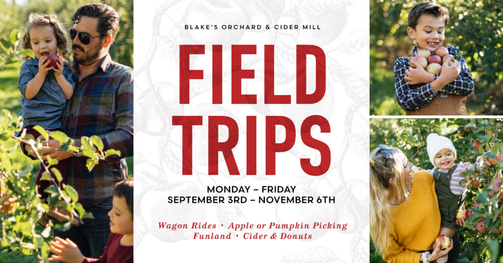 Blake's Orchard and Cider Mill Fall School Trips